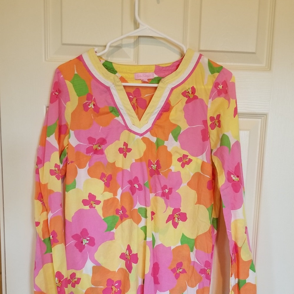 Lilly Pullitzer tunic swim cover up small